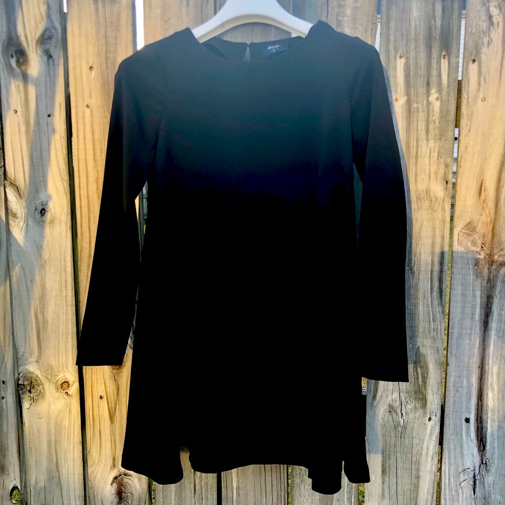 Nasty Gal Dress Black Midi LBD Sz. S